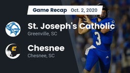 Recap: St. Joseph's Catholic  vs. Chesnee  2020