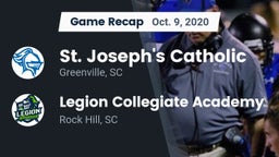 Recap: St. Joseph's Catholic  vs. Legion Collegiate Academy 2020