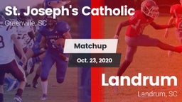 Matchup: St. Joseph's Catholi vs. Landrum  2020