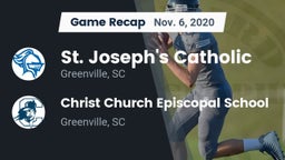 Recap: St. Joseph's Catholic  vs. Christ Church Episcopal School 2020