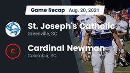 Recap: St. Joseph's Catholic  vs. Cardinal Newman  2021
