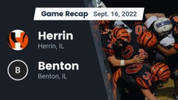 Recap: Herrin  vs. Benton  2022
