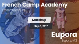 Matchup: French Camp Academy vs. Eupora  2017