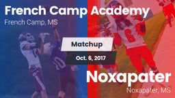 Matchup: French Camp Academy vs. Noxapater  2017