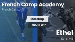 Matchup: French Camp Academy vs. Ethel  2017