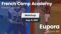 Matchup: French Camp Academy vs. Eupora  2018