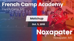 Matchup: French Camp Academy vs. Noxapater  2018