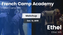 Matchup: French Camp Academy vs. Ethel  2018