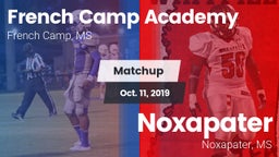 Matchup: French Camp Academy vs. Noxapater  2019