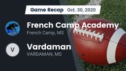 Recap: French Camp Academy  vs. Vardaman  2020
