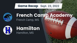 Recap: French Camp Academy  vs. Hamilton  2022