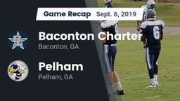 Recap: Baconton Charter  vs. Pelham  2019