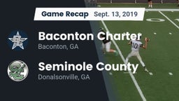 Recap: Baconton Charter  vs. Seminole County  2019