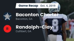 Recap: Baconton Charter  vs. Randolph-Clay  2019