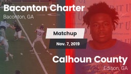 Matchup: Baconton Charter vs. Calhoun County  2019