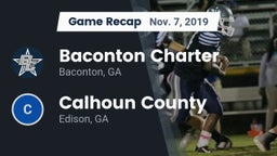 Recap: Baconton Charter  vs. Calhoun County  2019