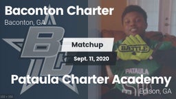 Matchup: Baconton Charter vs. Pataula Charter Academy 2020