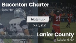 Matchup: Baconton Charter vs. Lanier County  2020