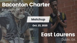 Matchup: Baconton Charter vs. East Laurens  2020
