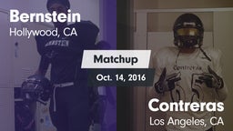 Matchup: Bernstein vs. Contreras  2016