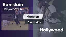 Matchup: Bernstein vs. Hollywood  2016