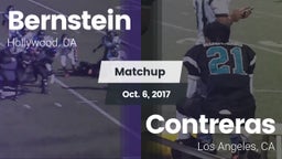 Matchup: Bernstein vs. Contreras  2017