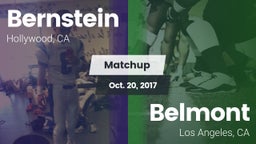 Matchup: Bernstein vs. Belmont  2017