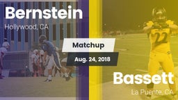 Matchup: Bernstein vs. Bassett  2018