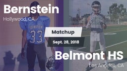 Matchup: Bernstein vs. Belmont HS 2018