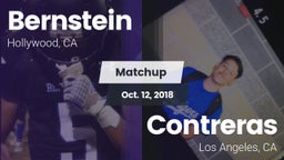 Matchup: Bernstein vs. Contreras  2018