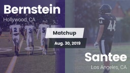 Matchup: Bernstein vs. Santee  2018