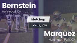 Matchup: Bernstein vs. Marquez  2019