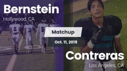 Matchup: Bernstein vs. Contreras  2019