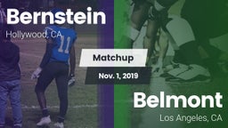 Matchup: Bernstein vs. Belmont  2019