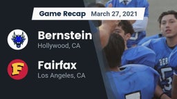 Recap: Bernstein  vs. Fairfax 2021
