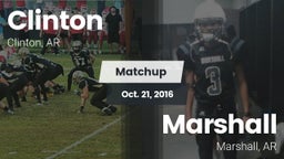Matchup: Clinton vs. Marshall  2016