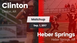 Matchup: Clinton vs. Heber Springs  2017