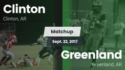 Matchup: Clinton vs. Greenland  2017