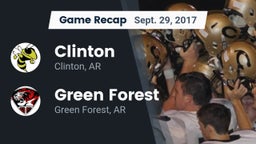 Recap: Clinton  vs. Green Forest  2017