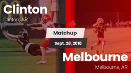 Matchup: Clinton vs. Melbourne  2018