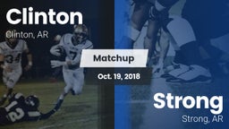 Matchup: Clinton vs. Strong  2018