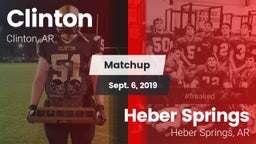 Matchup: Clinton vs. Heber Springs  2019