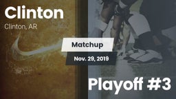 Matchup: Clinton vs. Playoff #3 2019