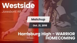 Matchup: Westside vs. Harrisburg High - WARRIOR HOMECOMING 2016