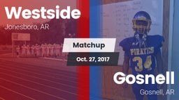 Matchup: Westside vs. Gosnell  2017