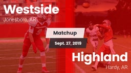 Matchup: Westside vs. Highland  2019