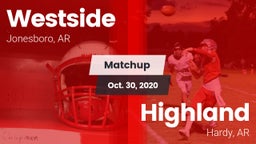 Matchup: Westside vs. Highland  2020
