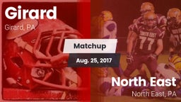Matchup: Girard vs. North East  2017
