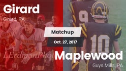 Matchup: Girard vs. Maplewood  2017