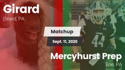 Matchup: Girard vs. Mercyhurst Prep  2020